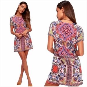 Lulus Shift Mini Dress Size Small EXCELLENT Condition